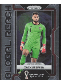 Zack Steffen, Kartička, 2022 Panini Prizm FIFA World Cup Qatar, INSERT