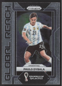 Paulo Dybala, Kartička, 2022 Panini Prizm FIFA World Cup Qatar, INSERT