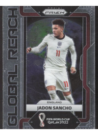 Jadon Sancho, Kartička, 2022 Panini Prizm FIFA World Cup Qatar, INSERT
