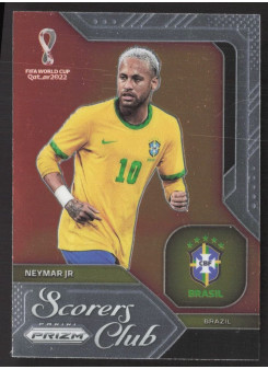 Neymar Jr, Kartička, 2022 Panini Prizm FIFA World Cup Qatar, INSERT