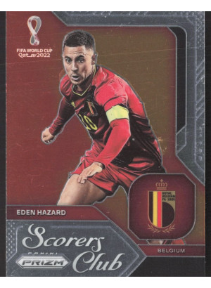 Eden Hazard, Card, 2022 Panini Prizm FIFA World Cup Qatar, INSERT