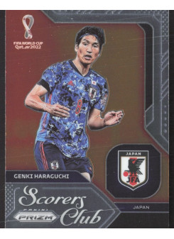 Genki Haraguchi, Kartička, 2022 Panini Prizm FIFA World Cup Qatar, INSERT