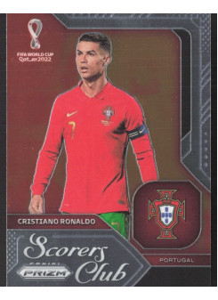 Cristiano Ronaldo, Kartička, 2022 Panini Prizm FIFA World Cup Qatar, INSERT
