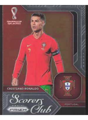 Cristiano Ronaldo, Card, 2022 Panini Prizm FIFA World Cup Qatar, INSERT
