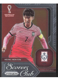 Heung-Min Son, Kartička, 2022 Panini Prizm FIFA World Cup Qatar, INSERT
