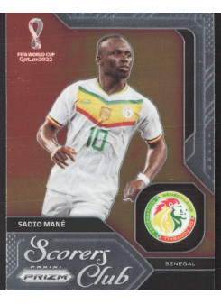 Sadio Mane, Kartička, 2022 Panini Prizm FIFA World Cup Qatar, INSERT