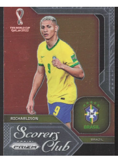 Richarlison, Kartička, 2022 Panini Prizm FIFA World Cup Qatar, INSERT