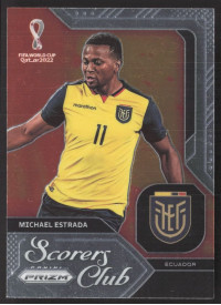 Michael Estrada, Kartička, 2022 Panini Prizm FIFA World Cup Qatar, INSERT