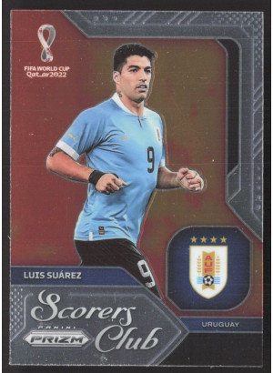 Luis Suarez, Card, 2022 Panini Prizm FIFA World Cup Qatar, INSERT