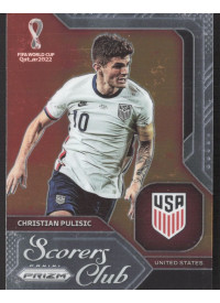 Christian Pulisic, Kartička, 2022 Panini Prizm FIFA World Cup Qatar, INSERT