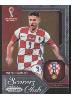 Andrej Kramaric, Kartička, 2022 Panini Prizm FIFA World Cup Qatar, INSERT