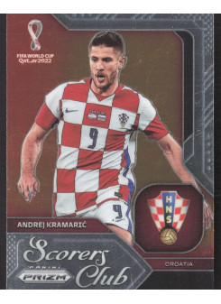 Andrej Kramaric, Kartička, 2022 Panini Prizm FIFA World Cup Qatar, INSERT