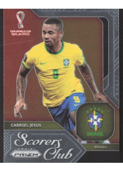 Gabriel Jesus, Kartička, 2022 Panini Prizm FIFA World Cup Qatar, INSERT