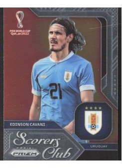 Edinson Cavani, Kartička, 2022 Panini Prizm FIFA World Cup Qatar, INSERT
