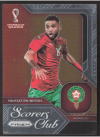 Youssef En-Nesyri, Kartička, 2022 Panini Prizm FIFA World Cup Qatar, INSERT