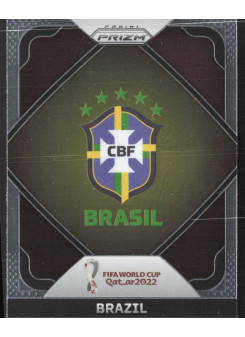 Brazil, Kartička, 2022 Panini Prizm FIFA World Cup Qatar, INSERT
