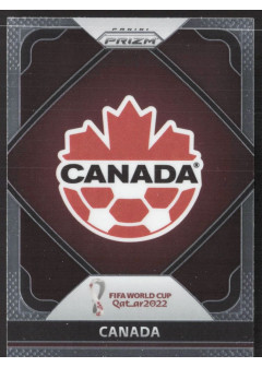 Canada, Kartička, 2022 Panini Prizm FIFA World Cup Qatar, INSERT