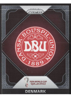 Denmark, Kartička, 2022 Panini Prizm FIFA World Cup Qatar, INSERT