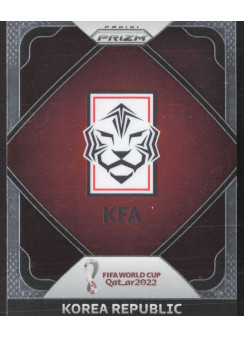 Korea Republic, Kartička, 2022 Panini Prizm FIFA World Cup Qatar, INSERT