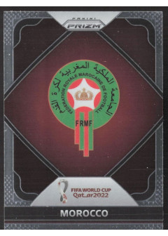 Morocco, Kartička, 2022 Panini Prizm FIFA World Cup Qatar, INSERT