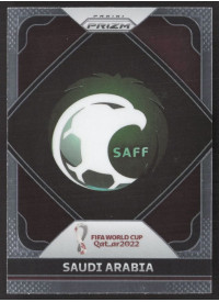 Saudi Arabia, Kartička, 2022 Panini Prizm FIFA World Cup Qatar, INSERT