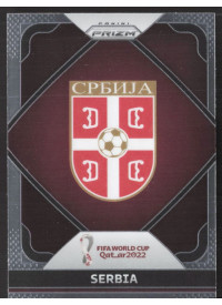 Serbia, Kartička, 2022 Panini Prizm FIFA World Cup Qatar, INSERT
