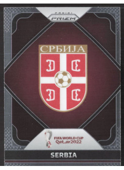 Serbia, Kartička, 2022 Panini Prizm FIFA World Cup Qatar, INSERT