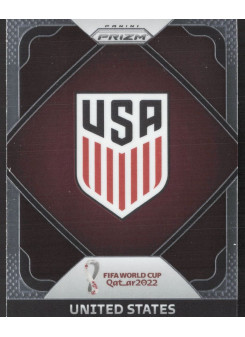 United States, Kartička, 2022 Panini Prizm FIFA World Cup Qatar, INSERT