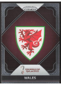 Wales, Kartička, 2022 Panini Prizm FIFA World Cup Qatar, INSERT