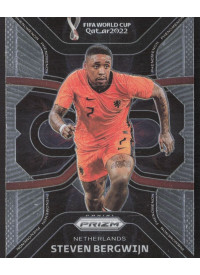Steven Bergwijn, Kartička, 2022 Panini Prizm FIFA World Cup Qatar, INSERT