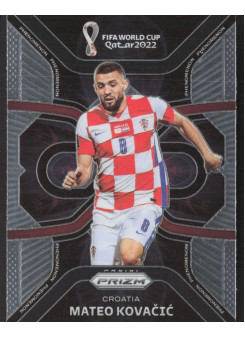 Mateo Kovacic, Kartička, 2022 Panini Prizm FIFA World Cup Qatar, INSERT