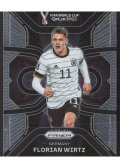 Florian Wirtz, Card, 2022 Panini Prizm FIFA World Cup Qatar, INSERT