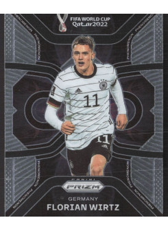 Florian Wirtz, Kartička, 2022 Panini Prizm FIFA World Cup Qatar, INSERT