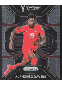 Alphonso Davies, Kartička, 2022 Panini Prizm FIFA World Cup Qatar, INSERT