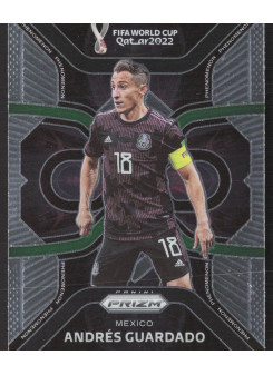 Andres Guardado, Kartička, 2022 Panini Prizm FIFA World Cup Qatar, INSERT
