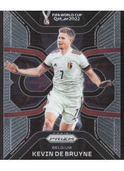 Kevin De Bruyne, Kartička, 2022 Panini Prizm FIFA World Cup Qatar, INSERT