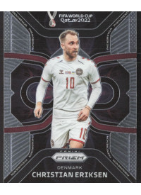 Christian Eriksen, Kartička, 2022 Panini Prizm FIFA World Cup Qatar, INSERT