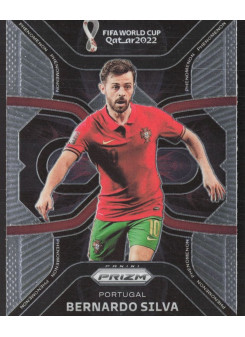 Bruno Fernandes, Kartička, 2022 Panini Prizm FIFA World Cup Qatar, INSERT