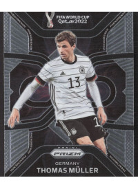 Thomas Muller, Kartička, 2022 Panini Prizm FIFA World Cup Qatar, INSERT
