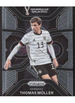 Thomas Muller, Kartička, 2022 Panini Prizm FIFA World Cup Qatar, INSERT