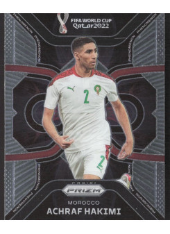 Achraf Hakimi, Kartička, 2022 Panini Prizm FIFA World Cup Qatar, INSERT