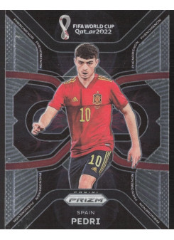 Pedri, Kartička, 2022 Panini Prizm FIFA World Cup Qatar, INSERT