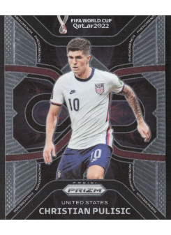 Christian Pulisic, Kartička, 2022 Panini Prizm FIFA World Cup Qatar, INSERT