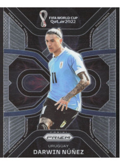 Darwin Nunez, Kartička, 2022 Panini Prizm FIFA World Cup Qatar, INSERT