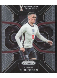 Phil Foden, Kartička, 2022 Panini Prizm FIFA World Cup Qatar, INSERT