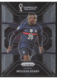 Moussa Diaby, Kartička, 2022 Panini Prizm FIFA World Cup Qatar, INSERT