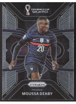 Moussa Diaby, Kartička, 2022 Panini Prizm FIFA World Cup Qatar, INSERT