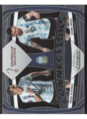 Angel Di Maria/Lionel Messi, Card, 2022 Panini Prizm FIFA World Cup Qatar, INSERT