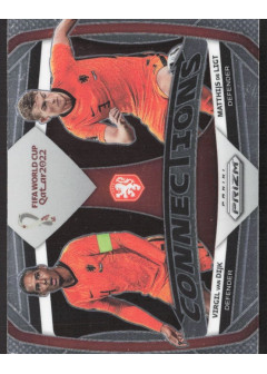 Matthijs de Ligt/Virgil van Dijk, Card, 2022 Panini Prizm FIFA World Cup Qatar, INSERT