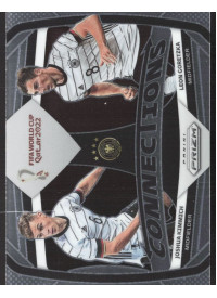 Joshua Kimmich/Leon Goretzka, Kartička, 2022 Panini Prizm FIFA World Cup Qatar, INSERT